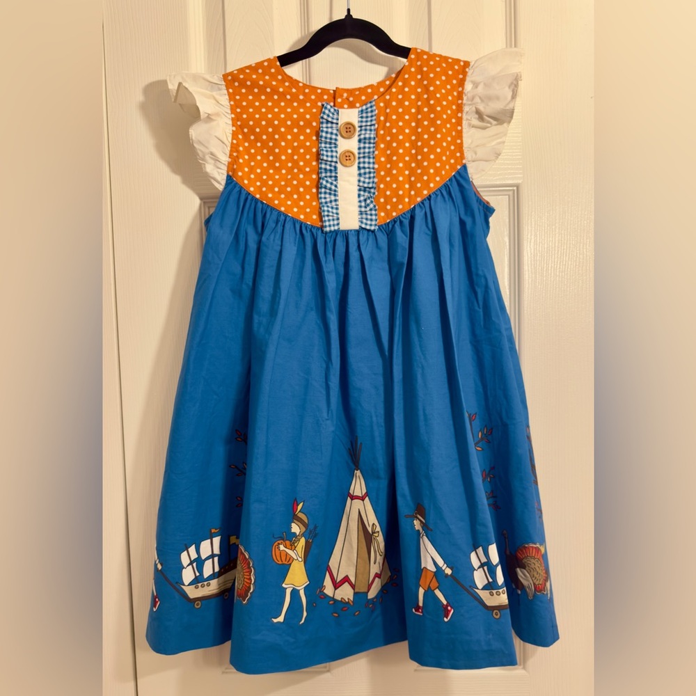 Eleanor Rose Thanksgiving Boutique Dress